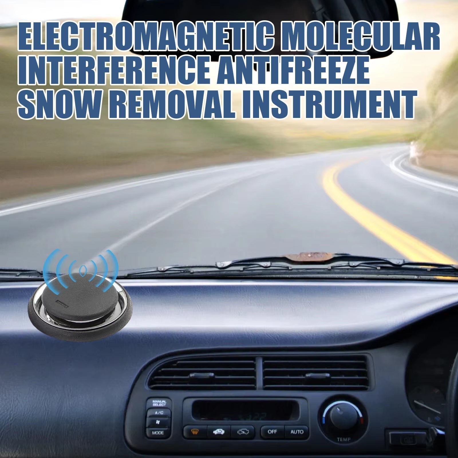 Portable Vehicle Microwave Deicing Instrument Solid Aromatherapy Car Diffusers for Auto Truck Antifreeze Snow Removal Instrument